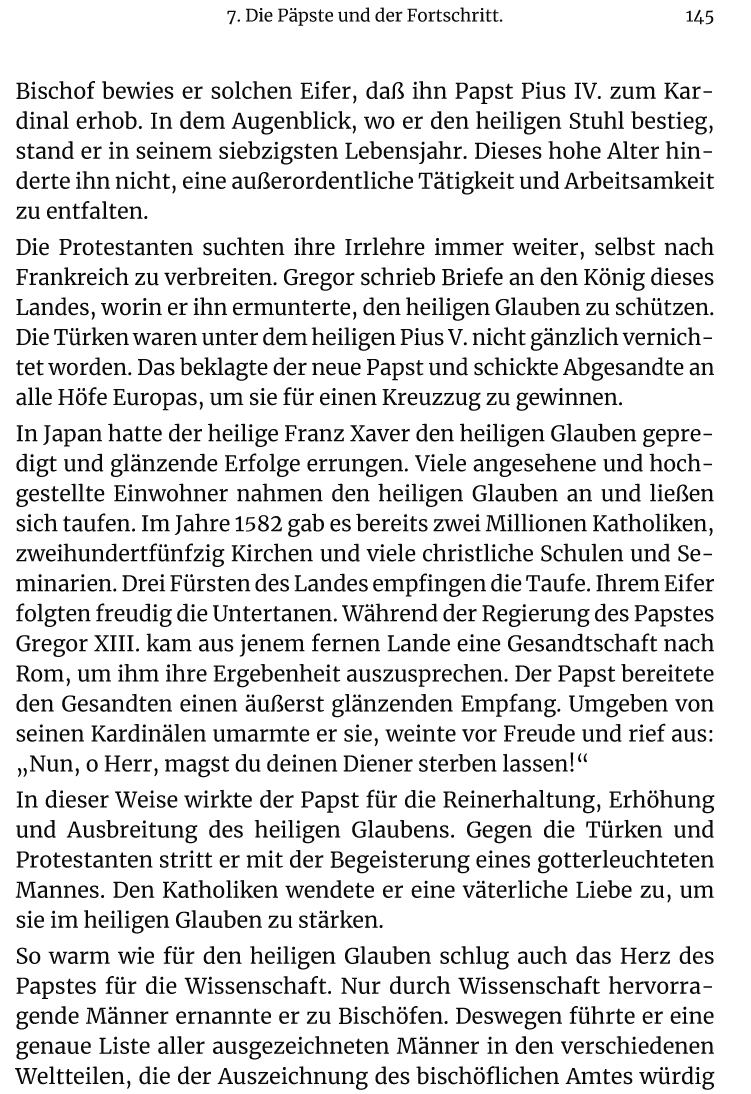 Die Statthalter Jesu Christi auf Erden. - Band XI.