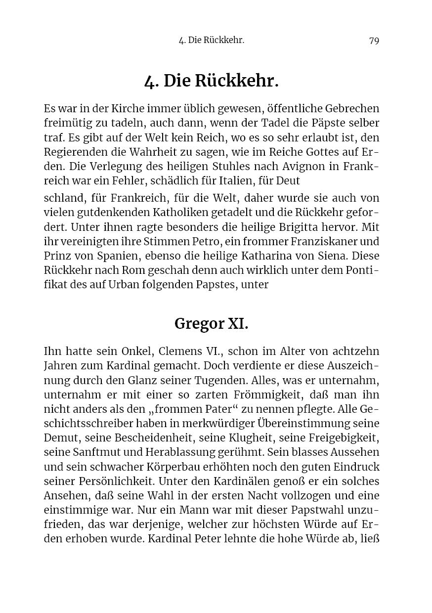 Die Statthalter Jesu Christi auf Erden. - Band X
