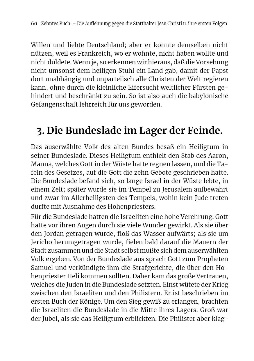 Die Statthalter Jesu Christi auf Erden. - Band X